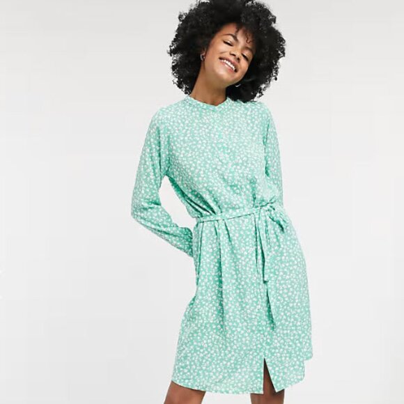 New with Tags! XL Tie Waist Jersey Dress - Picture 1 of 3